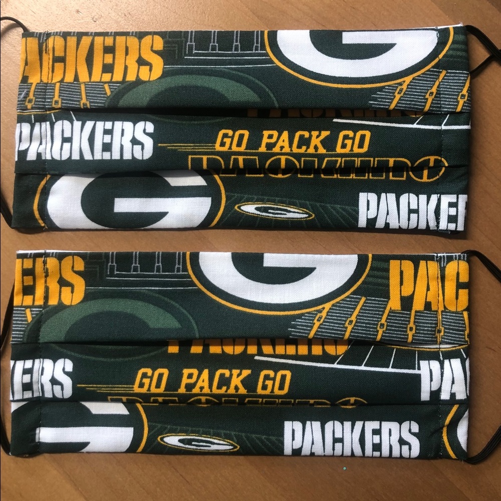 Packers Face Mask Set of 2